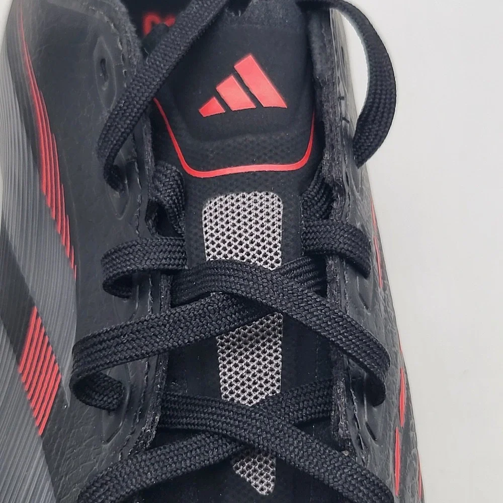 Adidas Predator‎ League FG MG Mens 12 Black Red Soccer Cleats ID1328 NWOB